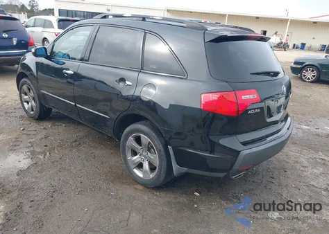 2008 Acura Mdx из США, поврежденный, VIN 2HNYD28228H525913